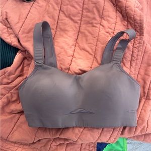 Purple Lululemon Run Times Bra High Support